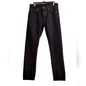 1-Men's Levi's 505, Black, Size 32x34
